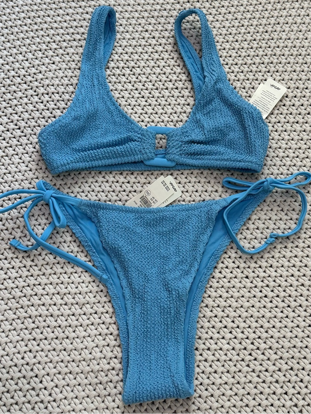 NWT Aerie Blue Bikini Set - Size XS